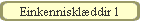 Einkennisklddir 1