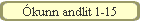kunn andlit 1-15